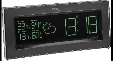 TFA Dostmann COLORIS 35.1147.01 Draadloos weerstation Aantal sensoren max.: 1 stuk(s)