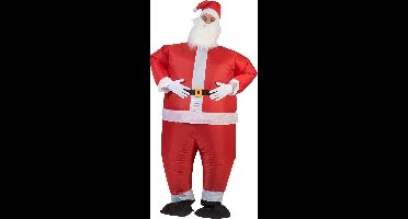 Opblaasbaar Kerstman pak Santa