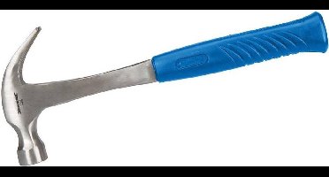 Silverline Gesmede klauwhamer - antislip handvat - 454 gram