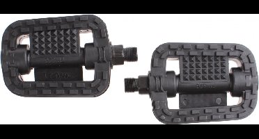 Mirage Tour Platformpedalen Antislip Zwart 9/16 Inch