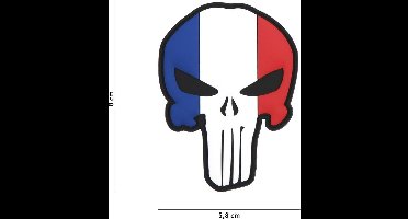 Embleem 3D PVC Punisher Frans
