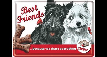 Metal card - Best Friends