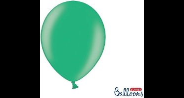 """Strong Ballonnen 30cm, Metallic Malachit (1 zakje met 50 stuks)"""