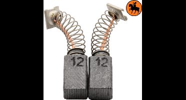 Koolborstelset voor Hitachi Schroevendraaier W 8VB - 6,5x7,5x12mm