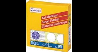AVERY Zweckform Schietpleister, wit, diameter: 19 mm
