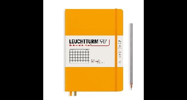 Leuchtturm1917 A5 Medium Notitieboek Squared / Geruit Rising Sun
