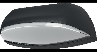 LEDVANCE Wand- en plafondarmatuur LED: voor muur, ENDURA STYLE WIDE / 12 W, 22-…24- V, Warm wit, 3- K, body materiaal: aluminum, IP44
