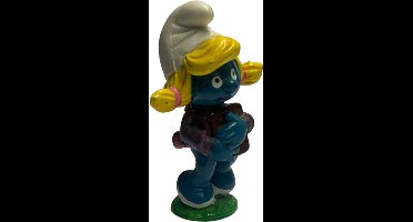 Smurfin - Schoolmeisje - met boeken - Schleich - Speelfiguurtje - De Smurfen - 6,5 cm