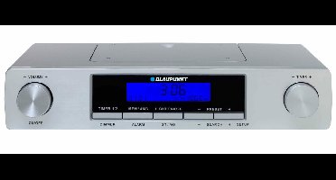 Blaupunkt keukenradio, 2x timer, klok met alarm, LCD display, KR12SL