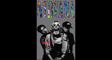 Nirvana Metalen Wandbord, Maat:20x30 cm - Bands-Artiest-Muziek-Werkplaats-Garage-Classic Car-oldtimer-Man Cave-Wandbord Mancave-Kroeg decoratie-Tekstbord-Metalen wanddecoratie