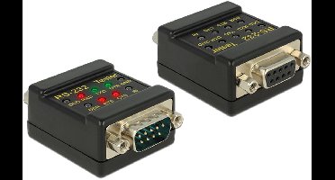 Delock 87713 VGA-connector D-sub bus 9-polig - D-sub stekker 9-polig 1 stuk(s)