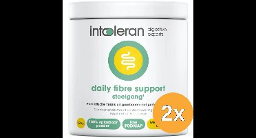 2x Intoleran Fibre Support Stoelgang Poeder (175 gr)