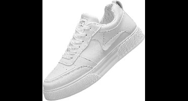 Currero Schoenen Heren - Sneakers - Comfortabel - Wandelschoenen - Casual - Volwassenen - Wit 43