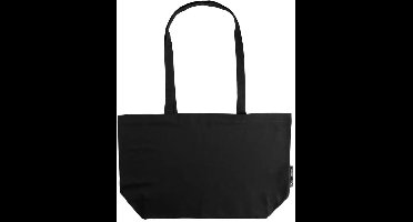 Neutral Shopping Bag With Gusset NE90015 - Black - 51 x 32 x 14 cm