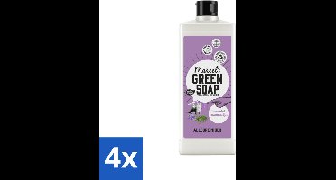 4 x Marcel's Green Soap - Allesreiniger - Lavendel & Rozemarijn - Natuurlijk & effectief - 750 ml - Allesreiniger - Schoonmaakmiddel - Lavendel - Rozemarijn - Biologisch Afbreekbaar