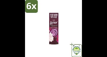 Lenor - Geurbooster - Jasmijn & Rose de Mai - Non-Stop Frisheid - 19 Wasbeurten - Voordeelverpakking - 6 stuks - Lenor geurbooster - Wasgeur