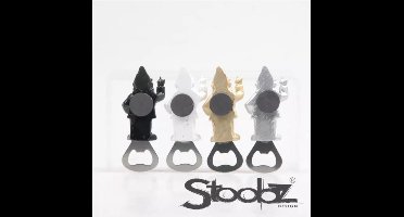 Stoobz Grappige flesopener zilver – F*ck You kabouter middelvinger – bieropener – originele flesopener – cadeau
