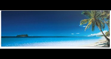Poster Strand - 53 x 158 - Papier - REINDERS