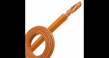 Montagedraad VDS 4mm² (H07V-K) 70° bruin - per rol 100 meter (29164)