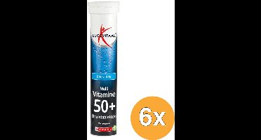 6x Lucovitaal Multi 50+ (20 bruistabletten)