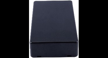 Kunststof Aansluitdoos - Projectbehuizing Elektronica - Elektronica Beschermen - Solide Constructie - 10x6x2.5 cm - Zwart