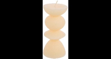 Homy ronde decoratieve kaars, hoogte 15 cm