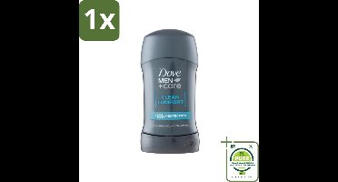 1 x Dove - Deodorant - Stick Clean Comfort - Zachte bescherming - 50 ml - Deodorant Stick - Zweetbestendig - Huidcomfort - 48 Uur Bescherming - Alcoholvrij