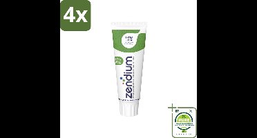 Zendium Tandpasta Extra Fresh 75 ml - Voordeelverpakking - 4 stuks - Tandpasta - Enzymen