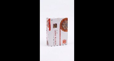 Goloka Copal Blanco Wierook - Natural Masala Agarbatti - Premium Natuurlijke Authentieke Handgerolde Wierookstokjes - Voor Ontspanning en Meditatie - 1 Pak Met Kajal Sticker