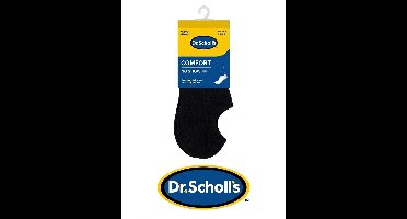 2 paar Scholl Comfort Footies Sokken - Maat 39-42 - Zwart