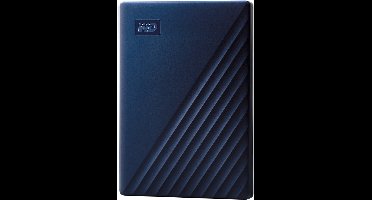 Western Digital My Passport - Compatibel met Mac - Externe Harde Schijf - USB-C & USB-A - HDD - 2 TB - Blauw