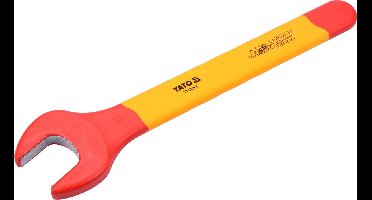 YATO VDE Geïsoleerde Steeksleutel 30 mm - 1000V Geïsoleerd Gereedschap - Lengte 290 mm - Chroom-Vanadium Staal - Elektriciens Steeksleutel voor Werkzaamheden Onder Spanning (YT-20968)