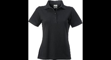 James and Nicholson Dames/dames Werkkleding Poloshirt (Zwart)