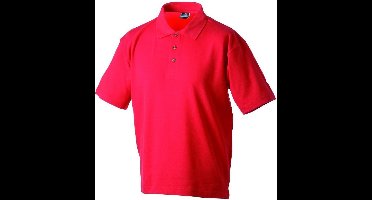 James and Nicholson Heren Medium Pique Polo (Rood)