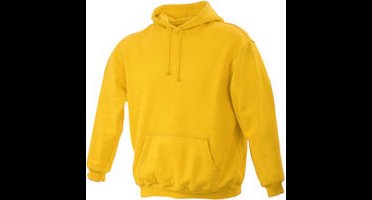 James and Nicholson Unisex Hooded Sweatshirt (Goudgeel)