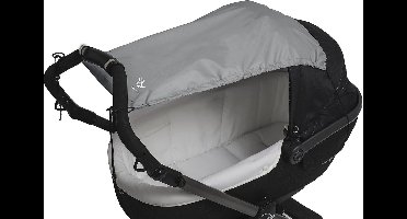 Zonnezeil voor kinderwagens met UV-bescherming - Lichtgrijs