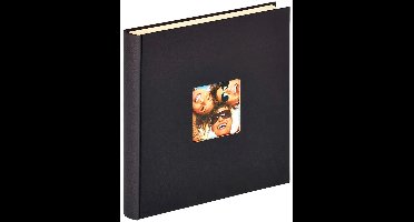 Walther SK-110-B Fun - Zelfklevend album - Formaat 33 x 34 cm - Zwart