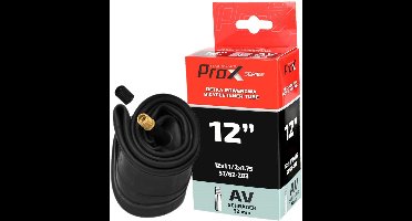 ProX Serie - Fiets Binnenband - 12 inch - Auto Ventiel - Butylrubber