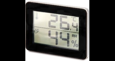 TFA Dostmann 30.5027.01 Thermo- en hygrometer Zwart