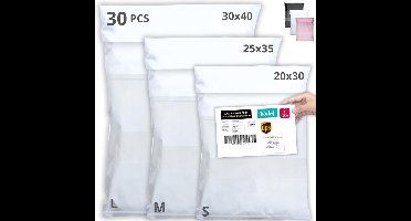 DailySupplies® Verzendzakken Voor Kleding - Verzendzakken - Met Zelfklevende Sluiting