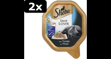 2x SHEBA ALU SAUCE LOVERS TON 22X85GR