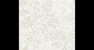 TAKKEN EN STRUIKEN BEHANG | Botanisch - beige creme grijs taupe - A.S. Création New Walls "Livingwalls"