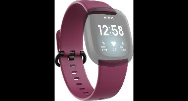 Hama Polsband Voor Fitbit Versa3/Sense Polsband Universeel Bordeaux