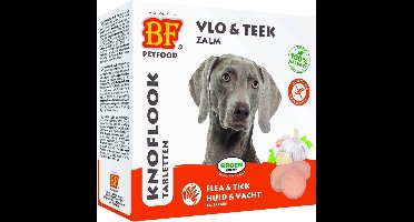 16x BF Petfood Hondensnoepjes Anti-vlo Zalm 55 stuks