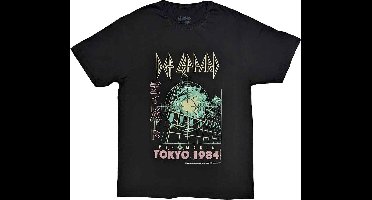 Def Leppard - Tokyo Heren T-shirt - S - Zwart