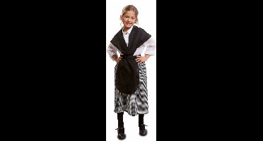 VIVING COSTUMES / JUINSA - Ouderwets marktverkoper kostuum voor meisjes - 5 - 6 jaar