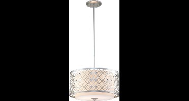 Elstead Lighting LED Hanglamp Ziggy | 2X E27 Max 60W | Dimbaar | Lacquered Silver