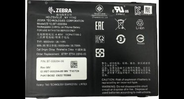 Zebra spare battery