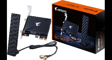 GIGABYTE GC-WIFI7 netwerkkaart Intern WLAN / Bluetooth 5800 Mbit/s