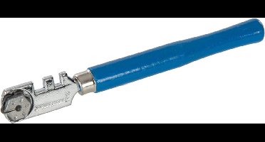 Silverline Glassnijder - 6 wieltjes - 125 mm - voor glas tot 4 mm - houten handvat